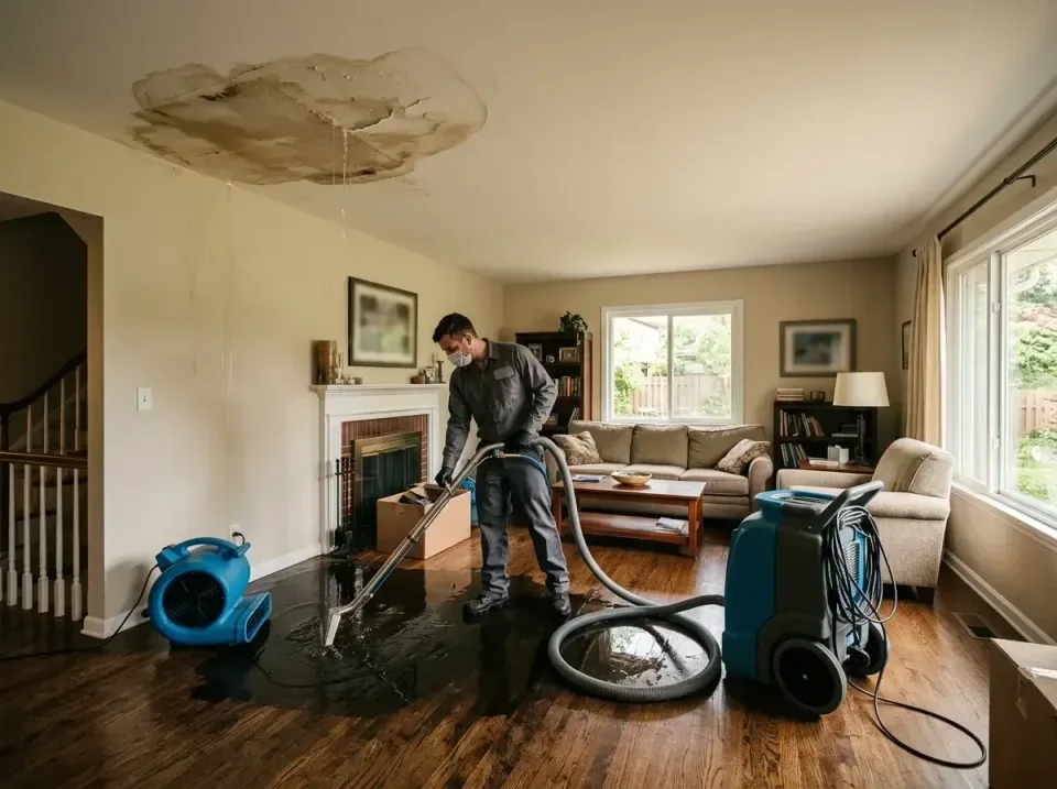attic-pipe-burst-ceiling-drip-008 — frequently asked questions, Water Damage Restoration & Carpet Care in Seaford, NY